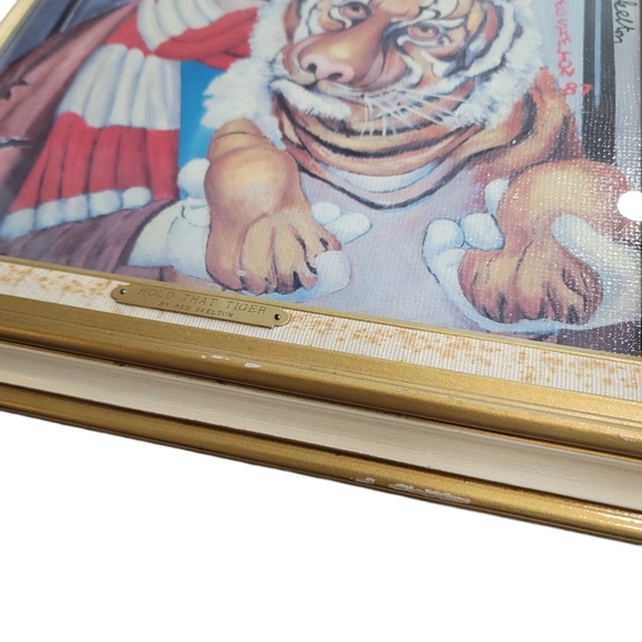 Red Skelton "Hold That Tiger" clown numbered 890/5000 limited signed print rare - Picture 6 of 11